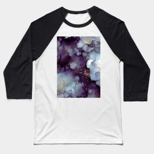 Dreamy purple clouds Baseball T-Shirt